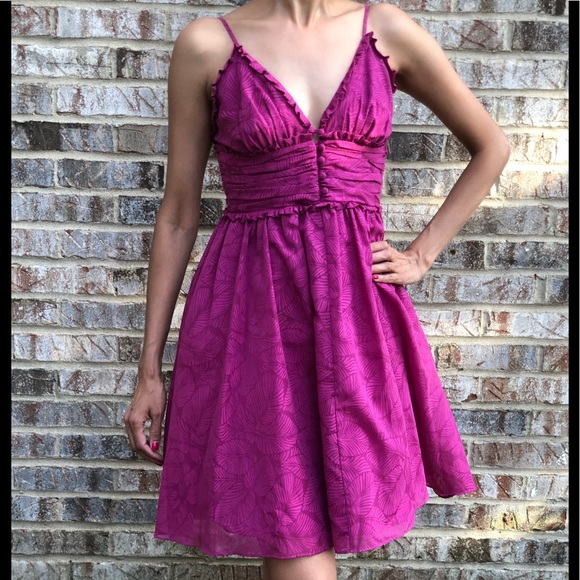 raspberry pink dress
